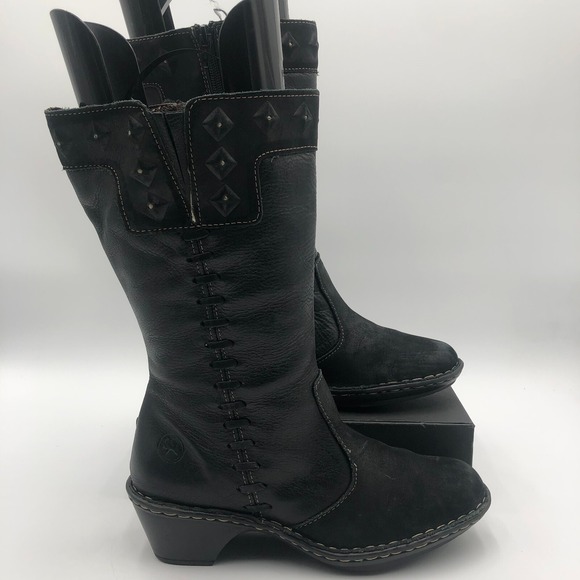 Lobo Solo Mid Calf Boots Women's Size 8 M‎ Made in Mexico - Picture 2 of 16